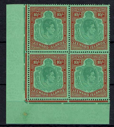 Image of Leeward Islands SG 113c/113ca UMM British Commonwealth Stamp